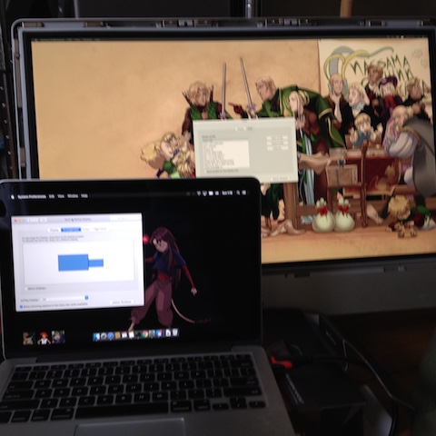 Revived iMac monitor