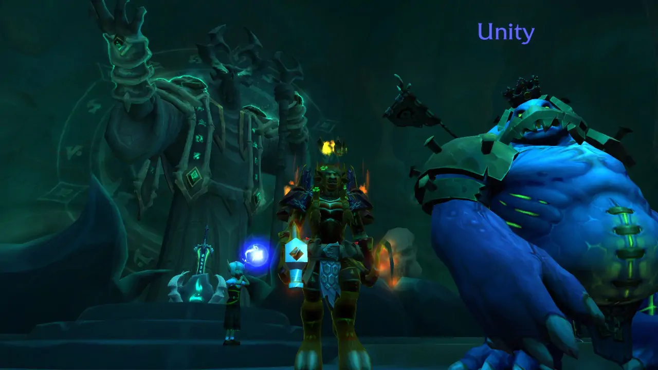 Sally and Bin and the flesh golem